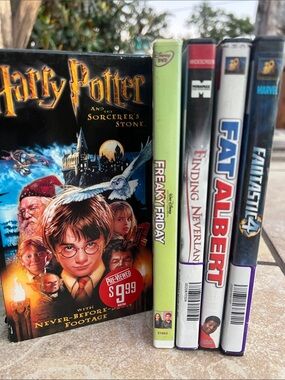 Harry Potter and the Sorcerer's Stone DVD + Assorted Movie DVDs